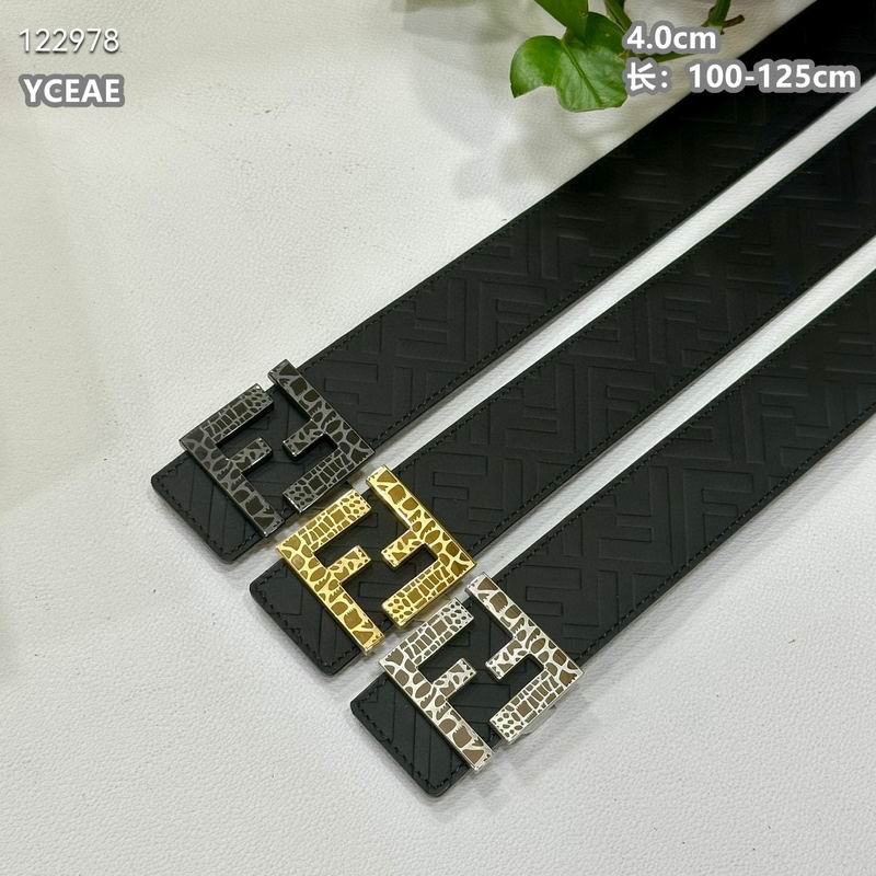 Fendi belt 40mmX100-125cm  8L79